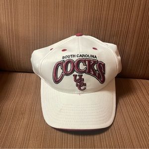 NWOT Top Of The World South Carolina Gamecocks Hat Strapback White Mens Football